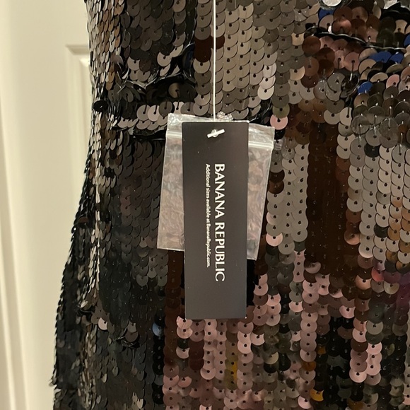 Shift flapper cocktail dress sequins NYE New Year’s Eve - Picture 5 of 7